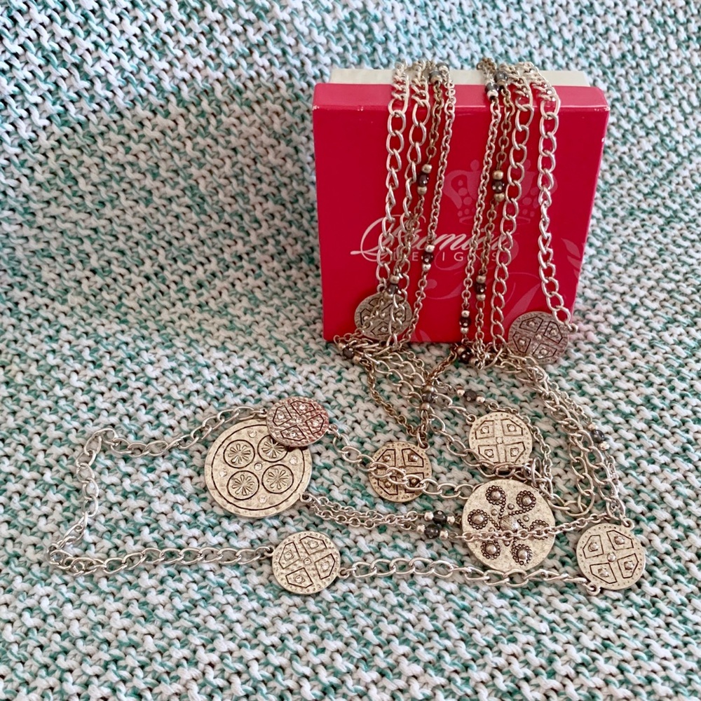 Premier Designs Stunning Layered Necklace